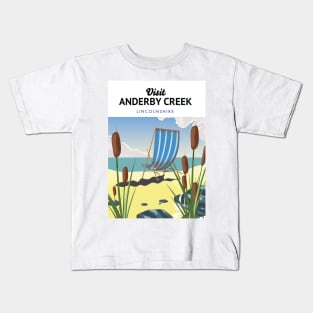 Anderby Creek Lincolnshire Kids T-Shirt